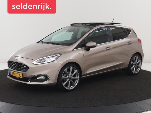 Ford Fiesta 1.0 EcoBoost Vignale | Panoramadak | Carplay | Lederen bekleding | Camera | Adaptive Cruise | Nav...