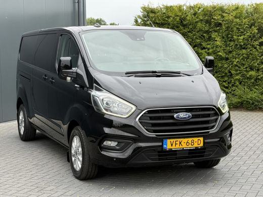 Ford Transit Custom 2.0 TDCI 130 PK AUTOMAAT LIMITED / L2H1 / 1e EIG. / TREKHAAK / CAMERA / 3-ZITS / LANE ASSIST / LED ActivLease financial lease