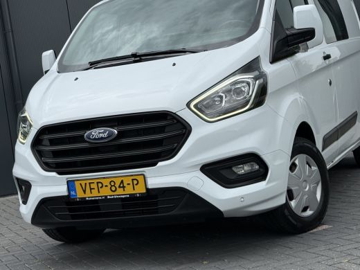 Ford Transit Custom 2.0 TDCI / L2H1 / DUBBELE CABINE / 1e EIG. / INRICHTING / TREKHAAK / CAMERA / 6-PERS. ActivLease financial lease