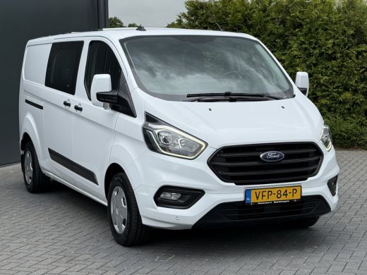 Ford Transit Custom 2.0 TDCI / L2H1 / DUBBELE CABINE / 1e EIG. / INRICHTING / TREKHAAK / CAMERA / 6-PERS. ActivLease financial lease