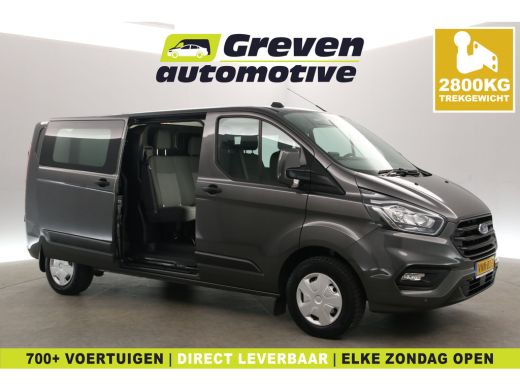 Ford Transit Custom 2.0 TDCI L2H1 Limited | DC | 6 Zits | Airco | Cruise | Carplay | 2800KG Trekgew. | Trekhaak | Par...