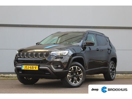 Jeep Compass 4xe 240 PK Plug-in Hybrid Trail Hawk | Adapt. Cruise | Leder | Memory Stoel | Stoelvent. | Camera...