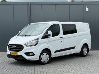 Ford Transit Custom 2.0 TDCI / L2H1 / DUBBELE CABINE / 1e EIG. / INRICHTING / TREKHAAK / CAMERA / 6-PERS.
