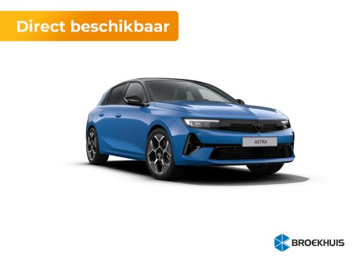 Opel Astra GS | 18" Lichtmetalen velgen bi-colour met grijze accenten, Pentagon | Black pack voor het exteri...