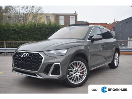 Audi Q5 50 TFSI e 300PK quattro S line | 100% SOH | PANORAMA DAK | TREKHAAK | CAMERA | STOELVERW. +KOEL. ...