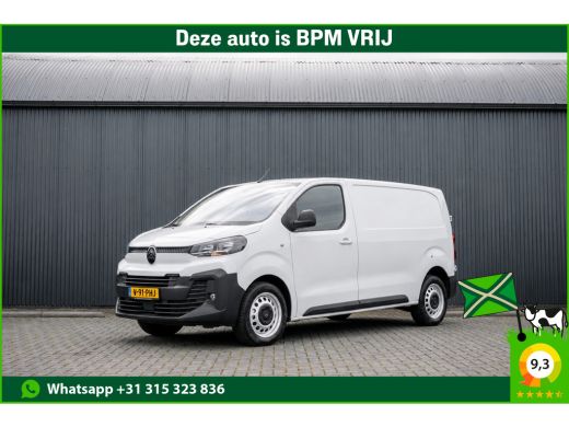 Citroën Jumpy 2.0 BlueHDi | 145 PK | AUTO | Vitrual display | Camera | Carplay | Cruise | Airco | 3-Zits ActivLease financial lease