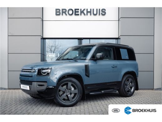 Land Rover Defender 90 Defender P400 90 X-Dynamic SE GRIJS KENTEKEN | 66.800 EXCL BTW | Luchtvering | Jumpseat | Afn ...