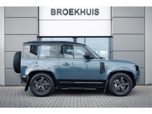 Land Rover Defender 90 Defender P400 90 X-Dynamic SE GRIJS KENTEKEN | 66.800 EXCL BTW | Luchtvering | Jumpseat | Afn ... ActivLease financial lease