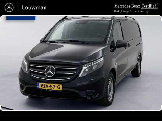 Mercedes-Benz eVito eVito Extra Lang 66 kWh DC 266km WLTP Dubbele cabine Led Schuifdeur L+R 5-zitplaatsen Navigatie C...