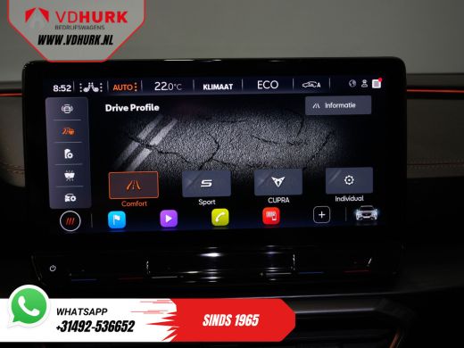 CUPRA Formentor 1.4 e-Hybrid 245 pk VZ Performance Standkachel/ Stoelverw./ Elek.klep/ Memory/ Adapt.cruise/ Navi... ActivLease financial lease