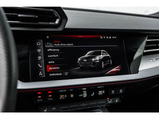 Audi A3 Sportback 40 TFSI e S edition 204PK | Panorama Dak | Sfeerverlichting | Stoelverw. voor | Dode Ho... ActivLease financial lease