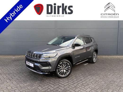Jeep Compass 1.5T e-Hybrid Summit (Leder incl verwarming/koeling/geheugen - Elektrische Klep - Adaptieve Cruis...