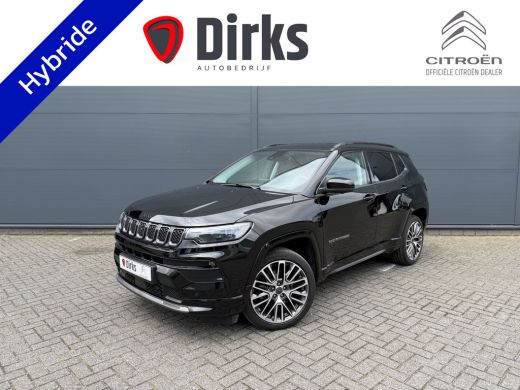 Jeep Compass 1.5T e-Hybrid Summit (Leder incl verwarming/koeling/geheugen - Elektrische Klep - Adaptieve Cruis...