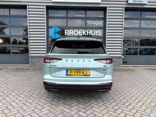 Skoda Enyaq iV 60 Sportline 180 pk | SoH 91,55% | Wegklapbare Trekhaak | Apple carplay | ActivLease financial lease