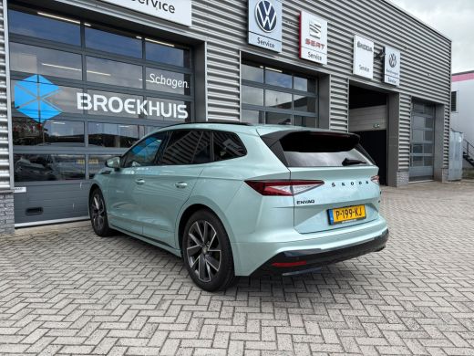 Skoda Enyaq iV 60 Sportline 180 pk | SoH 91,55% | Wegklapbare Trekhaak | Apple carplay | ActivLease financial lease