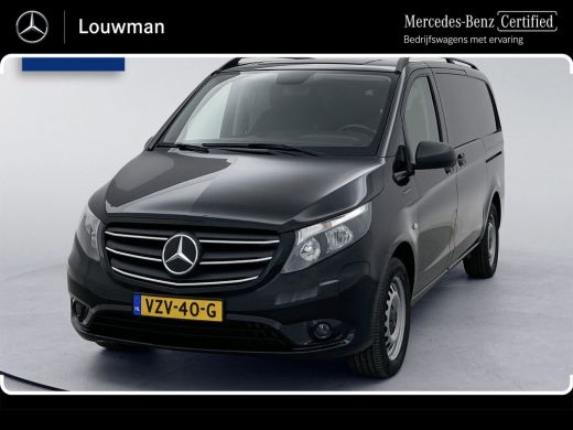 Mercedes-Benz eVito eVito Lang 66 kWh DC 266km WLTP Dubbele cabine 5 zitplaatsen Navigatie Snelladen Camera Schuifdeu...