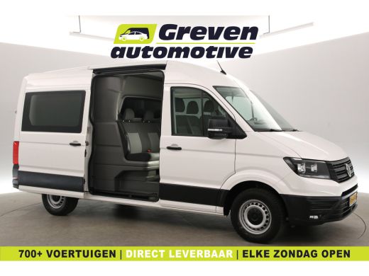 Volkswagen Crafter 2.0 TDI 140PK L3H3 | DC | 6 Zits | 3000kg Trekgew. | Airco | Cruise | Camera | Carplay | Parkeers...