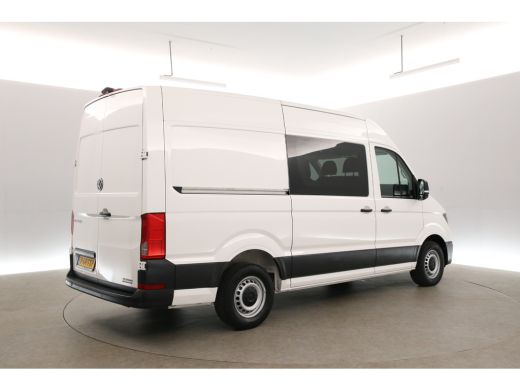 Volkswagen Crafter 2.0 TDI 140PK L3H3 | DC | 6 Zits | 3000kg Trekgew. | Airco | Cruise | Camera | Carplay | Parkeers... ActivLease financial lease
