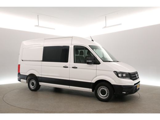 Volkswagen Crafter 2.0 TDI 140PK L3H3 | DC | 6 Zits | 3000kg Trekgew. | Airco | Cruise | Camera | Carplay | Parkeers... ActivLease financial lease