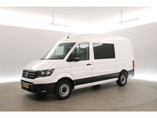 Volkswagen Crafter 2.0 TDI 140PK L3H3 | DC | 6 Zits | 3000kg Trekgew. | Airco | Cruise | Camera | Carplay | Parkeers... ActivLease financial lease