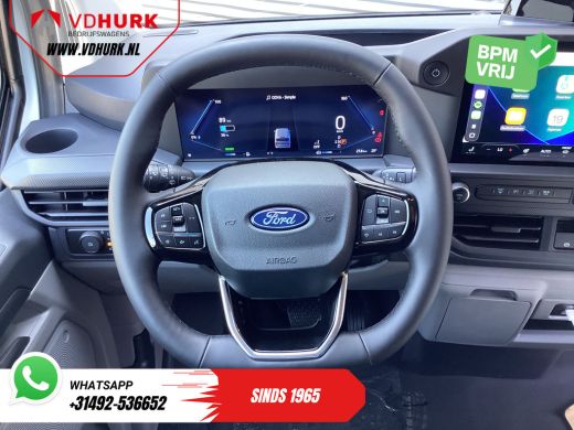 Ford E-Transit Custom Kombi Trend 71kWh 360 km WLTP LED/Standkachel/ Stoelverw./ Stuurverw./ Carplay/ 9 P/ 9 Persoons/ ... ActivLease financial lease
