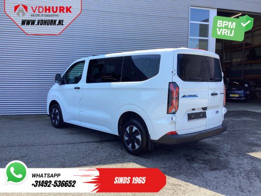 Ford E-Transit Custom Kombi Trend 71kWh 360 km WLTP LED/Standkachel/ Stoelverw./ Stuurverw./ Carplay/ 9 P/ 9 Persoons/ ... ActivLease financial lease