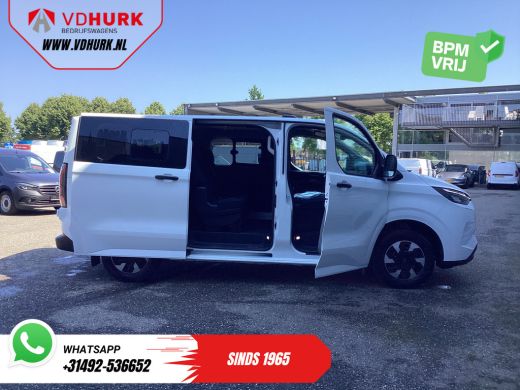 Ford E-Transit Custom Kombi Trend 71kWh 360 km WLTP LED/Standkachel/ Stoelverw./ Stuurverw./ Carplay/ 9 P/ 9 Persoons/ ... ActivLease financial lease