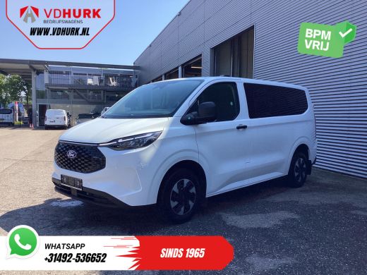 Ford E-Transit Custom Kombi Trend 71kWh 360 km WLTP LED/Standkachel/ Stoelverw./ Stuurverw./ Carplay/ 9 P/ 9 Persoons/ ... ActivLease financial lease