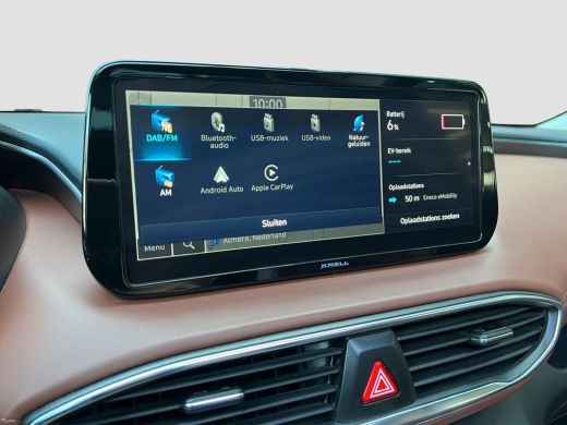 Hyundai Santa Fe 1.6 T-GDI PHEV 265pk Premium Sky | Panoramadak | HUD | Carplay | Leder | Stoelverwarming/koeling ... ActivLease financial lease