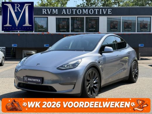 Tesla Model Y Performance AWD 75 kWh SOH 94% | AFNEEMBARE TREKHAAK| RESTERENDE ALGEMENE FABRIEKSGARANTIE TESLA ...