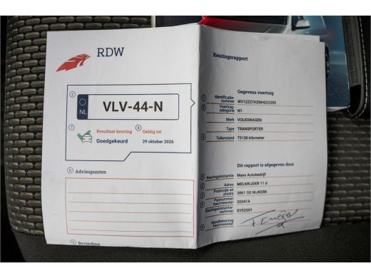 Volkswagen Transporter 2.0 TDI L1H1 | Virtual cockpit | Automaat | 150 PK | 3-Zits | 1e Eigenaar | LED | Camera | Carpla... ActivLease financial lease