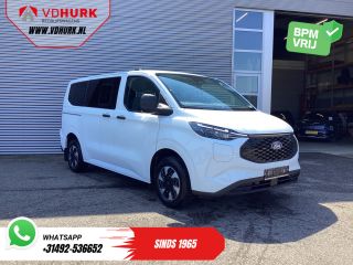Ford E-Transit Custom Kombi Trend 71kWh 360 km WLTP LED/Standkachel/ Stoelverw./ Stuurverw./ Carplay/ 9 P/ 9 Persoons/ ...