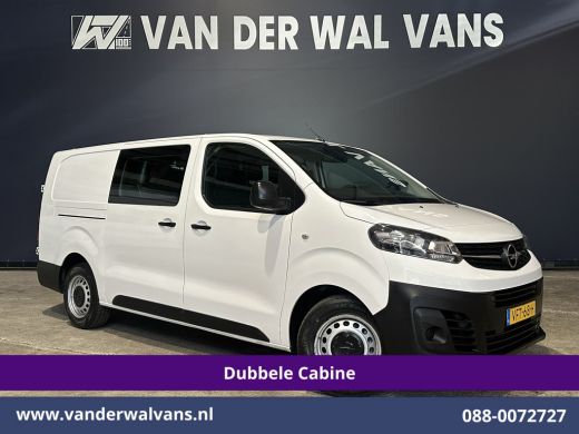 Opel Vivaro 2.0 CDTI 123pk L3H1 Dubbele Cabine Euro6 Airco | 6-Zits | Camera | Cruisecontrol 2500kg Trekhaak,...