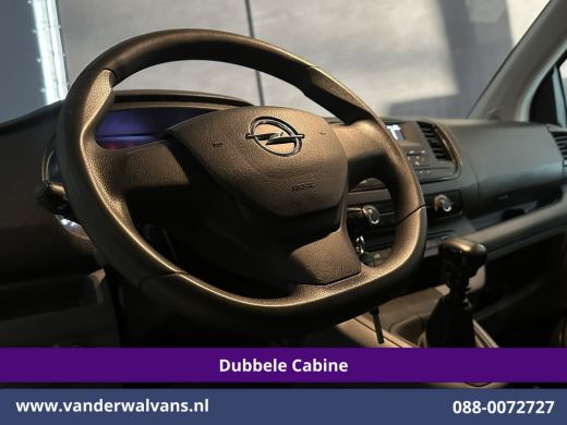 Opel Vivaro 2.0 CDTI 123pk L3H1 Dubbele Cabine Euro6 Airco | 6-Zits | Camera | Cruisecontrol 2500kg Trekhaak,... ActivLease financial lease