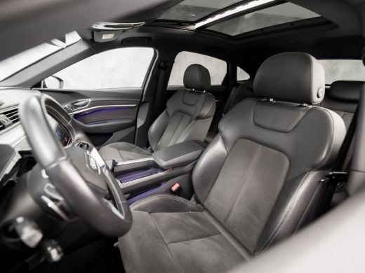 Audi e-tron 50 quattro 71 kWh S-Line Sport 313Pk Automaat (PANORAMADAK, LUCHTVERING, APPLE CARPLAY, GROOT NAV... ActivLease financial lease