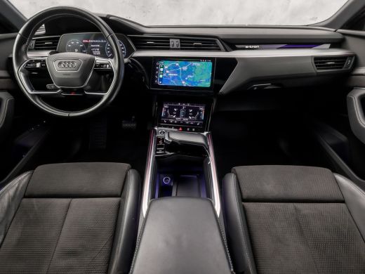 Audi e-tron 50 quattro 71 kWh S-Line Sport 313Pk Automaat (PANORAMADAK, LUCHTVERING, APPLE CARPLAY, GROOT NAV... ActivLease financial lease