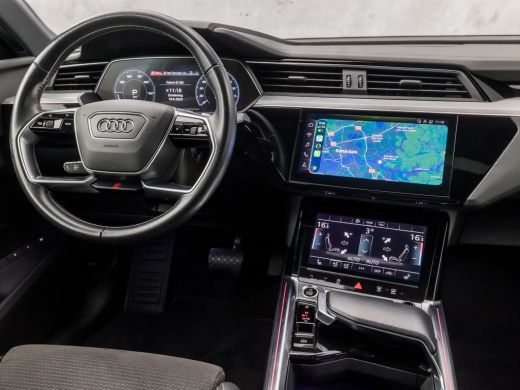 Audi e-tron 50 quattro 71 kWh S-Line Sport 313Pk Automaat (PANORAMADAK, LUCHTVERING, APPLE CARPLAY, GROOT NAV... ActivLease financial lease