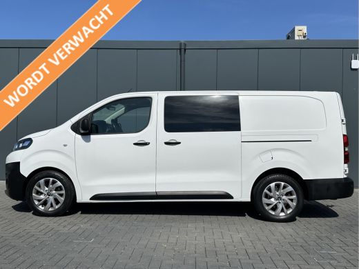 Citroën Jumpy 2.0 BlueHDI 180 PK / AUTOMAAT / L3H1 / DUBBEL CABINE / 2x SCHUIFDEUR / TREKHAAK / CAMERA / BLIND ...