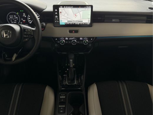 Honda HR-V 1.5 e:HEV ADVANCE STYLE PLUS PANORAMA BI-TONE LED 360.CAMERA ELEK.KLEP 18''LMV STOEL/STUUR VERW. ... ActivLease financial lease