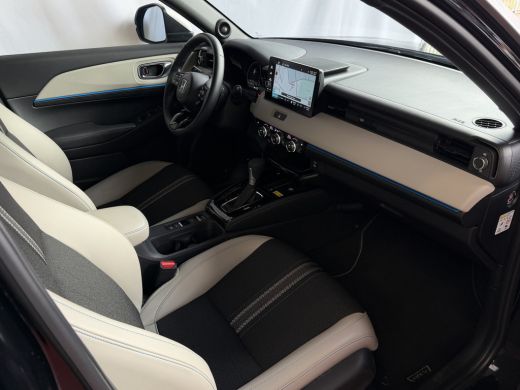 Honda HR-V 1.5 e:HEV ADVANCE STYLE PLUS PANORAMA BI-TONE LED 360.CAMERA ELEK.KLEP 18''LMV STOEL/STUUR VERW. ... ActivLease financial lease
