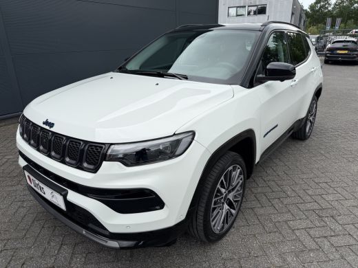 Jeep Compass 4xe 240 Plug-in Hybrid Electric Summit (Elektrisch Schuifdak - Leder incl verwarming/koeling/gehe... ActivLease financial lease