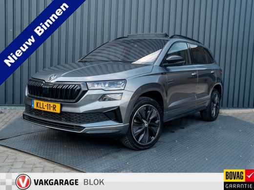 Skoda Karoq 1.5 TSI ACT Sportline Business | Panodak | Trekhaak wegkl. | Stoel geheugen | Leder | Prijs Rijkl...