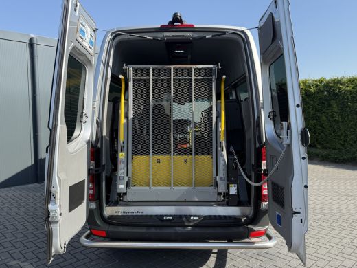 Mercedes-Benz Sprinter 314 CDI AUTOMAAT EURO 6 / FLEXI-TRANS ROLSTOELBUS + LIFT / L2H2 / 9 PERSOONS / CAMERA / AIRCO / P... ActivLease financial lease