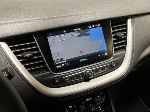 Opel Grandland X 1.2 Turbo Sport Automaat (APPLE CARPLAY, GROOT NAVI, CLIMATE, STUUR/STOELVERWARMING, SPORTSTOELEN... ActivLease financial lease