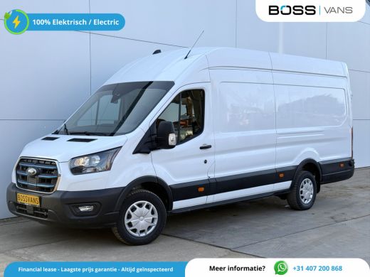 Ford E-Transit 68kWh 184PK L4H3 317km WLTP 95.3% (SOH) BEV Snelladen Carplay Climate control Cruise control Navi...