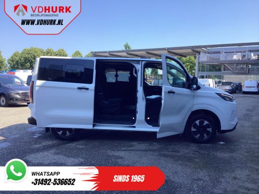 Ford E-Transit Custom Kombi Trend 71kWh 360 km WLTP LED/Standkachel/ Stoelverw./ Stuurverw./ Carplay/ 9 P/ 9 Persoons/ ... ActivLease financial lease