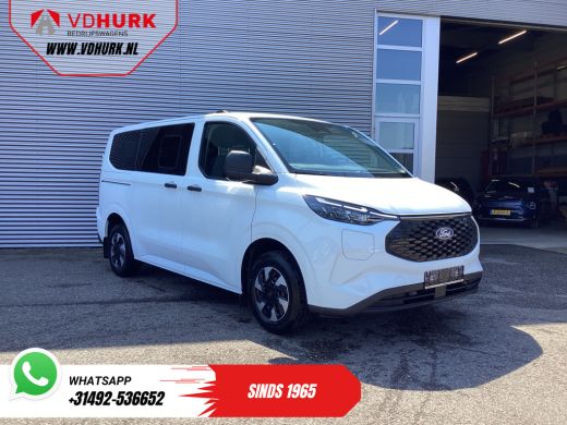 Ford E-Transit Custom Kombi Trend 71kWh 360 km WLTP LED/Standkachel/ Stoelverw./ Stuurverw./ Carplay/ 9 P/ 9 Persoons/ ...