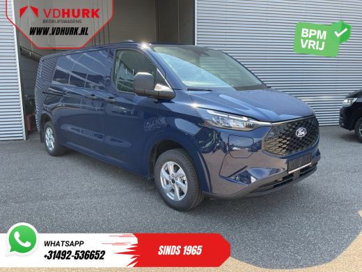 Ford E-Transit Custom L2 71 Kwh 370 km WLTP Garantie t/m 06-'29/ LED/ Snellader/ Standkachel/ Stoelverw./ Stuurverw./ C...
