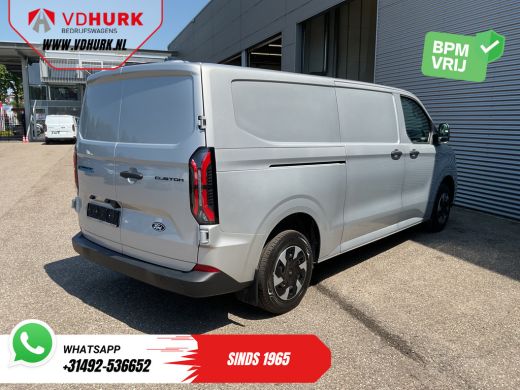 Ford E-Transit Custom L2 65 kWh 330 km WLTP Garantie t/m 05-'29/ LED/ Snellader/ Standkachel/ Stoelverw./ Stuurverw./ C... ActivLease financial lease