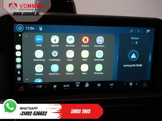 Ford E-Transit Custom Kombi Trend 71kWh 360 km WLTP (Excl. BTW/Incl. BPM) LED/ Standkachel/ Stoelverw./ Stuurverw./ Car... ActivLease financial lease
